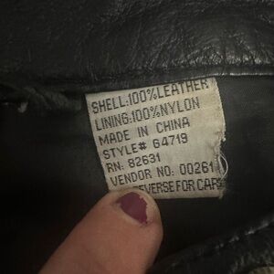 Windsor Smith Black Leather Jacket